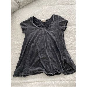 Womens Acid Wash Top size Small